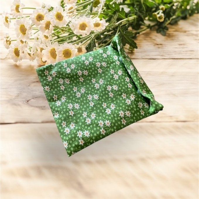 POCHETTE SAVON EN COTON ENDUIT